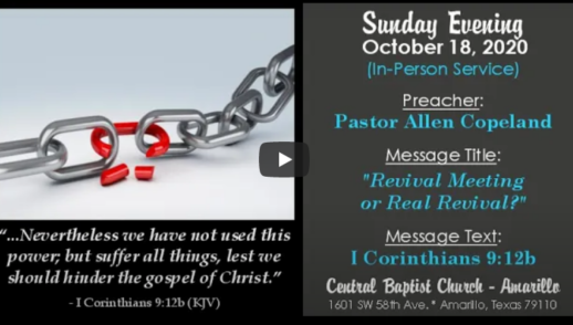 Revival Meeting or Real Revival?