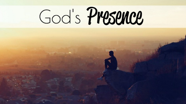 God's Encouraging Presence!
