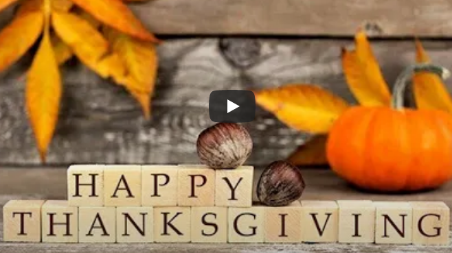 "Thanksgiving: Past, Present, and Future" (Psalm 66:1-20)