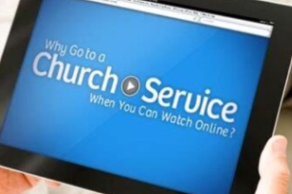 Why not just stream church from home? (or watch on TV)
