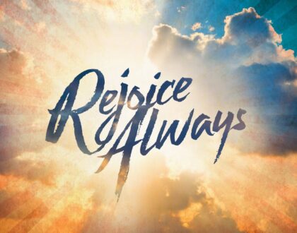"Why Christians Can Rejoice"  (Romans 5:1-5)